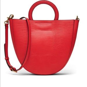 NWOT Banana Republic Vegan Leather Circle Handbag
